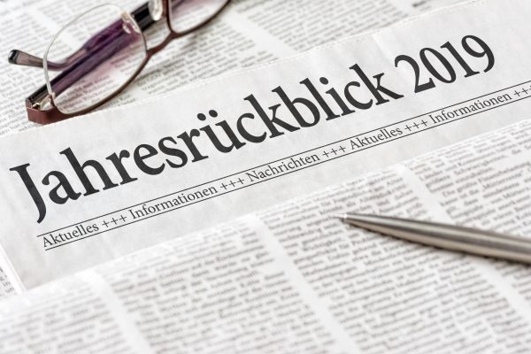 Jahresrücklick 2019